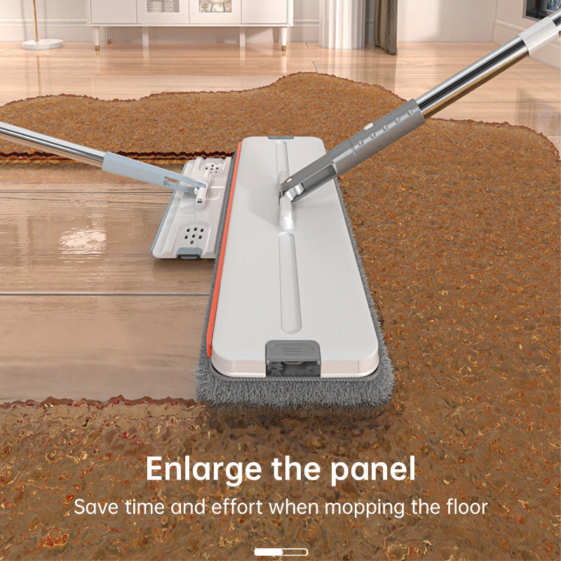 360° Spin Flat Mop & Bucket Set — Hands-Free Floor Cleaning