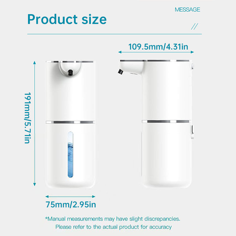 Touchless Auto Sensor Soap Dispenser — Foam & Liquid Modes